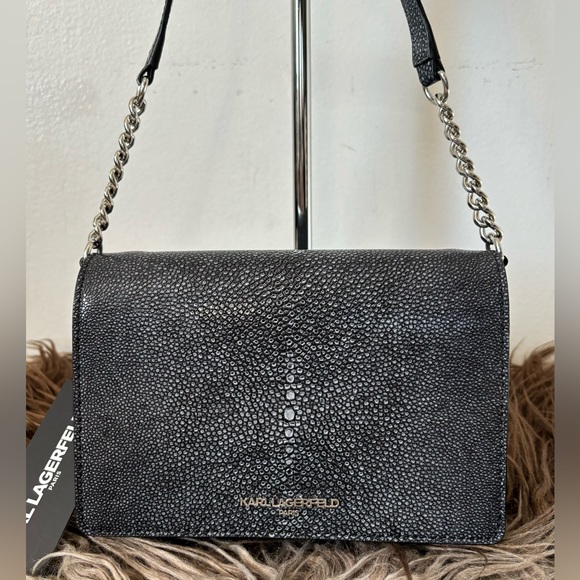 Karl Lagerfeld Bags Karl Lagerfeld Paris Bag Connie Crossbody Black